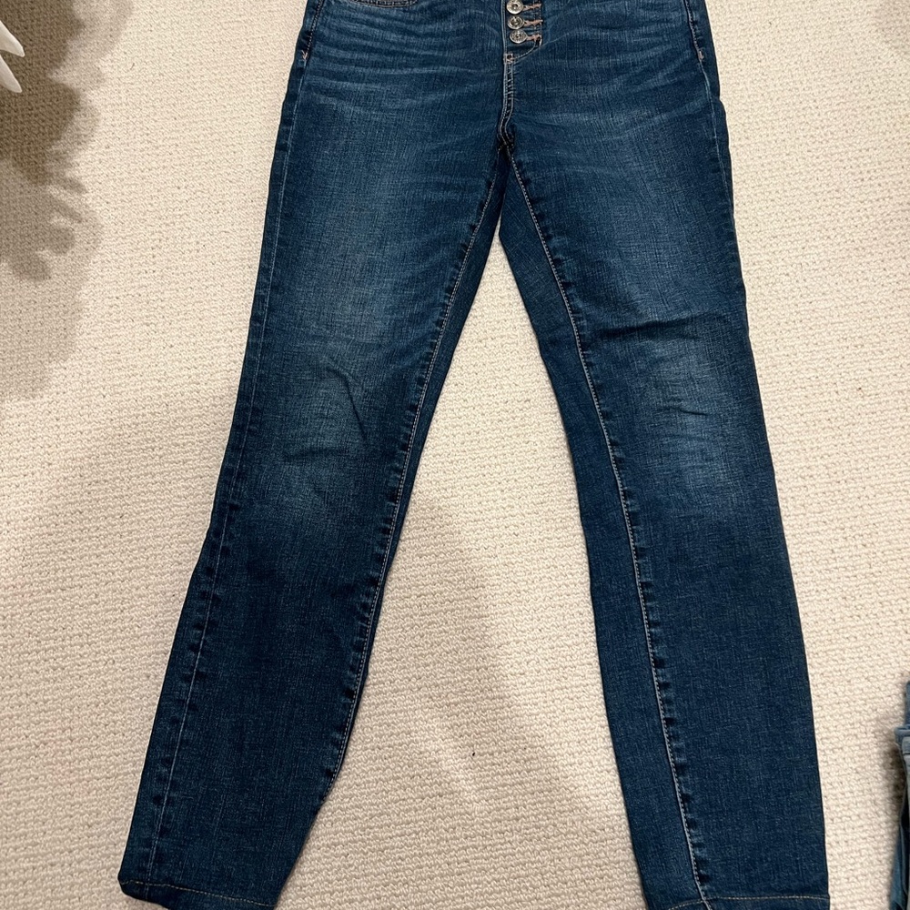 Jag Valentina jeans size 2 in stretch denim, pull on style, skinny leg